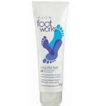 Foot  Works Creme esfoliante para os pés